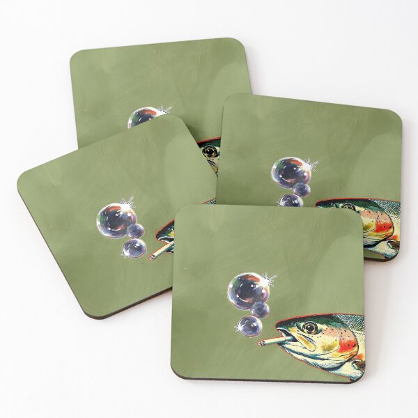 Item preview, Fish Smoking Bubbles designed and sold by costagavras.