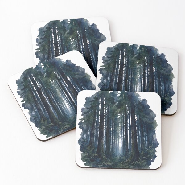 Item preview, woodland nature art designed and sold by introvertarts.