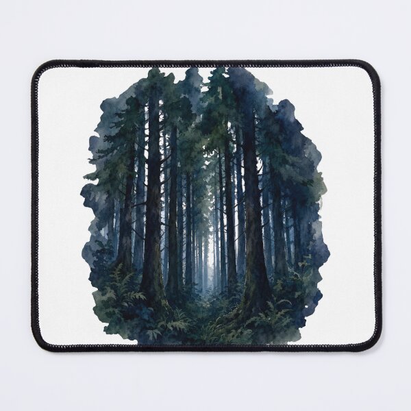 Item preview, woodland nature art designed and sold by introvertarts.