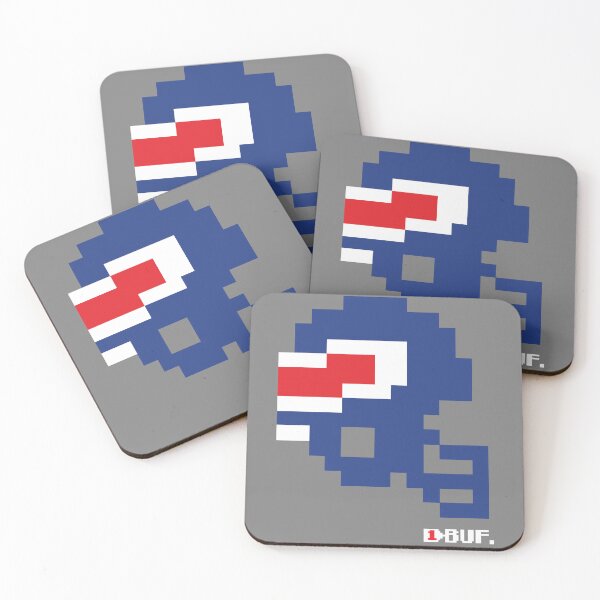 Item preview, Bills Charge Alternate Tecmo Bowl Helmet designed and sold by TecmoBowlSports.