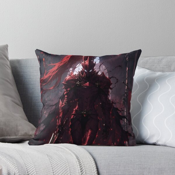 Item preview, Igris Shadow Knight Red Armor Anime Warrior – Dark Fantasy Sword Knight designed and sold by Dyan4.