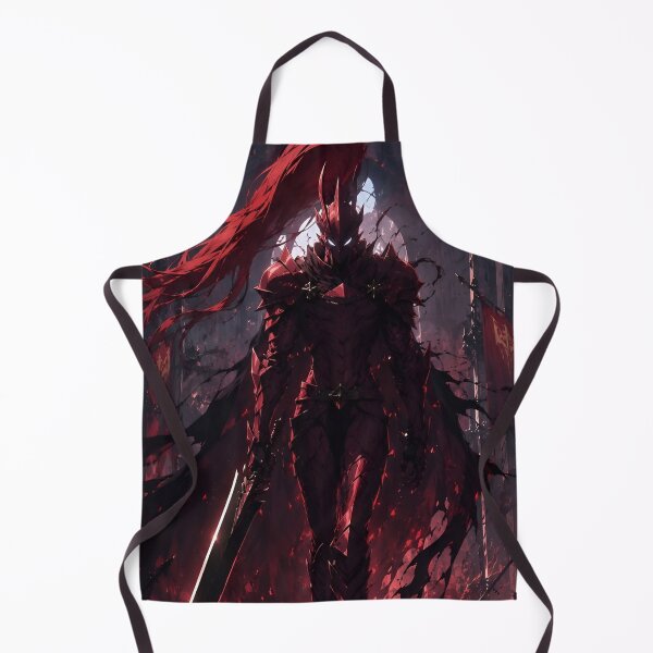 Item preview, Igris Shadow Knight Red Armor Anime Warrior – Dark Fantasy Sword Knight designed and sold by Dyan4.
