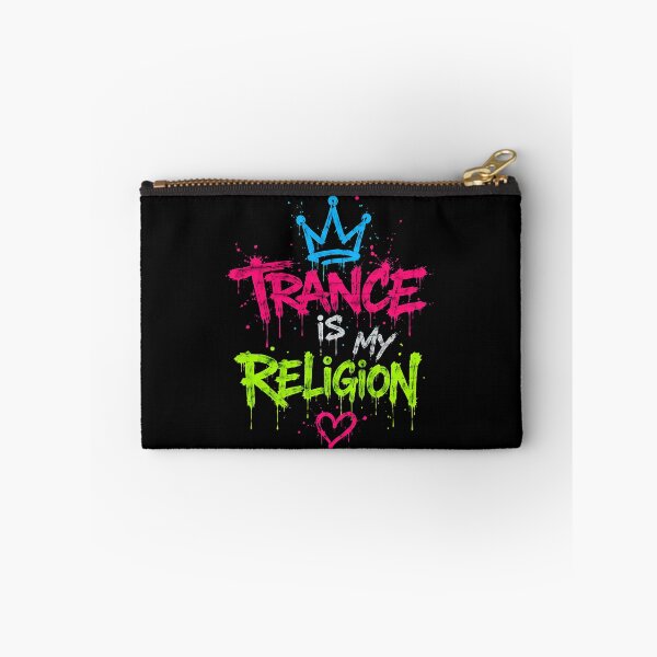 Item preview, Trance Is My Religion – Neon Graffiti Rave Design designed and sold by RH Design Lab.