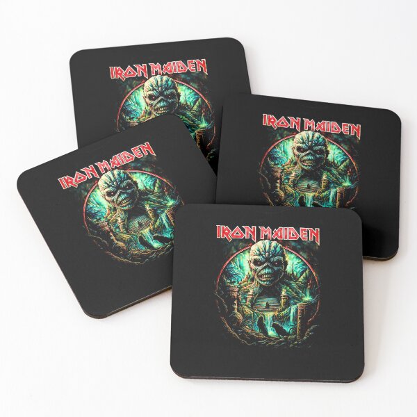 Item preview, Iron Maiden: Eddie's Mystical Temple Heavy Metal Artwork designed and sold by interdesigner.