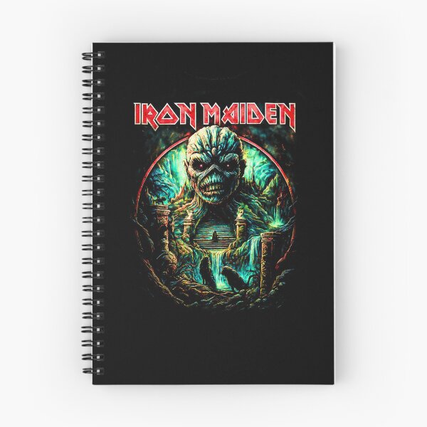 Item preview, Iron Maiden: Eddie's Mystical Temple Heavy Metal Artwork designed and sold by interdesigner.