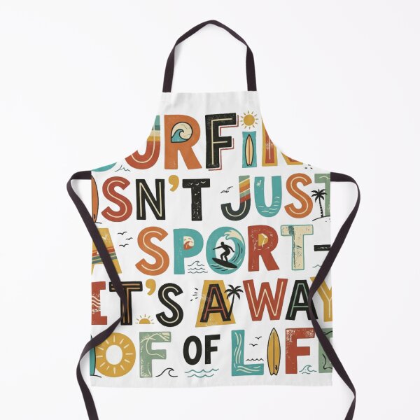 Item preview, Surfing Isn't Just a Sport – Vintage Retro Surf Life designed and sold by MOCH- ART.