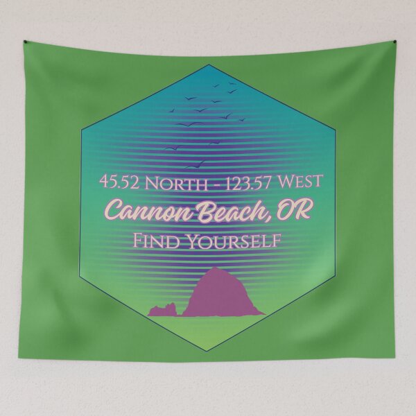Item preview, Travel Tag: Cannon Beach, Oregon designed and sold by Skyeleigh and Spideough.