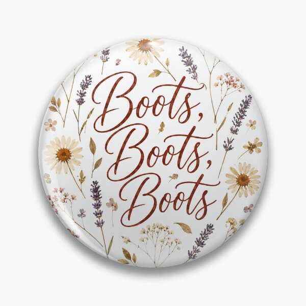 Item preview, Boots Wildflower Western Script Boho Cowgirl Floral Line Dance designed and sold by ZIGLWORKS.