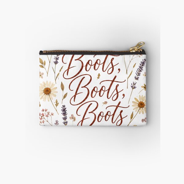 Item preview, Boots Wildflower Western Script Boho Cowgirl Floral Line Dance designed and sold by ZIGLWORKS.