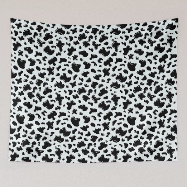 Item preview, Black and White Cow Print Pattern designed and sold by Vac1.