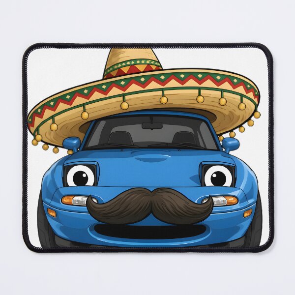 Item preview, Mexican Miata – Blue Mazda MX-5 Miata NA Roadster designed and sold by MiataYougester.