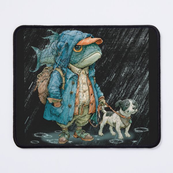 Item preview, Fish in the rain designed and sold by Tana&tanuc.