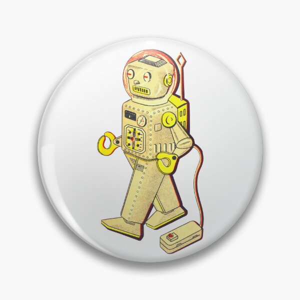 Item preview, Vintage Remote Control Robot Toy designed and sold by sunnywhimsy.