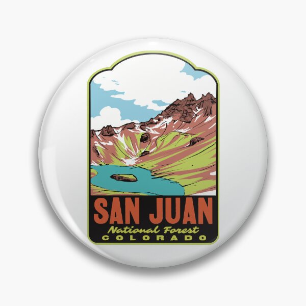 Item preview, Ice Lake Basin San Juan National Forest Retro Travel Art designed and sold by HalpinDesign.