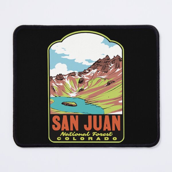 Item preview, Ice Lake Basin San Juan National Forest Retro Travel Art designed and sold by HalpinDesign.