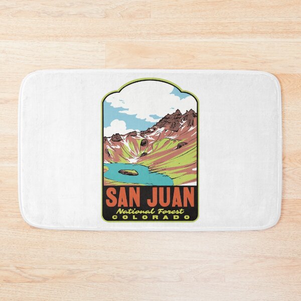 Item preview, Ice Lake Basin San Juan National Forest Retro Travel Art designed and sold by HalpinDesign.