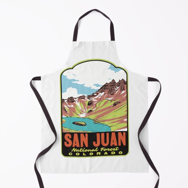 Item preview, Ice Lake Basin San Juan National Forest Retro Travel Art designed and sold by HalpinDesign.
