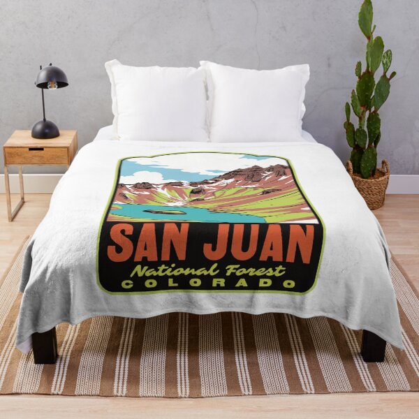 Item preview, Ice Lake Basin San Juan National Forest Retro Travel Art designed and sold by HalpinDesign.