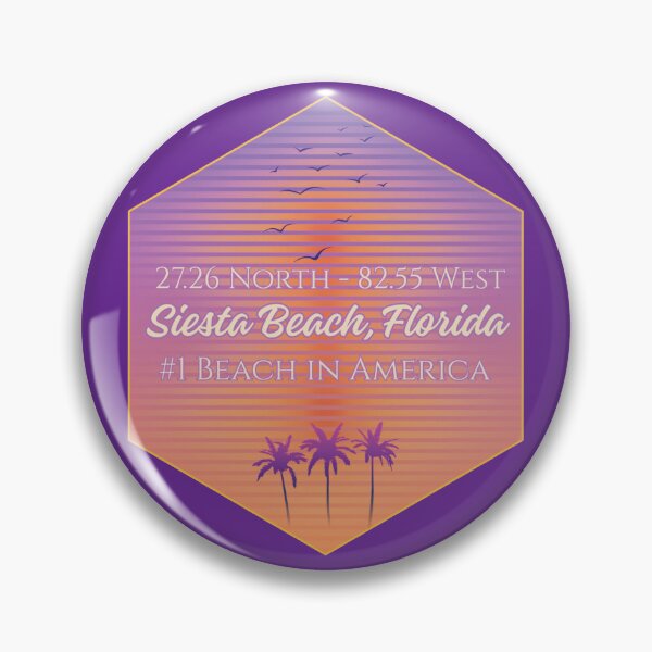 Item preview, Travel Tag: Siesta Beach, Florida designed and sold by Skyeleigh and Spideough.