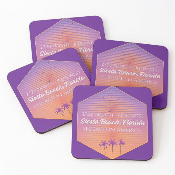 Item preview, Travel Tag: Siesta Beach, Florida designed and sold by Skyeleigh and Spideough.