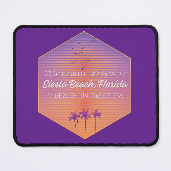 Item preview, Travel Tag: Siesta Beach, Florida designed and sold by Skyeleigh and Spideough.
