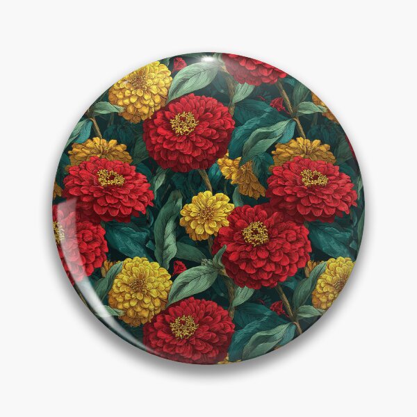 Item preview, Wild Zinnia Flower - Flower Floral Pattern - Gifts For Girls designed and sold by RoyalStarsPatts.