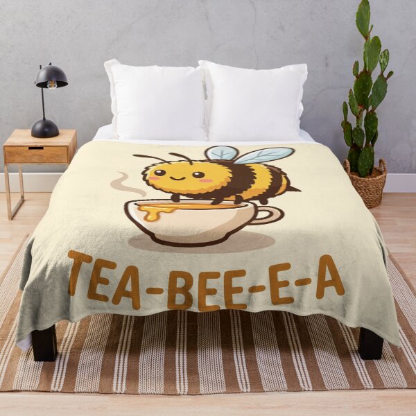 Item preview, Cute Chubby Bee Tea Bee E A Drink designed and sold by Amir Faysal.
