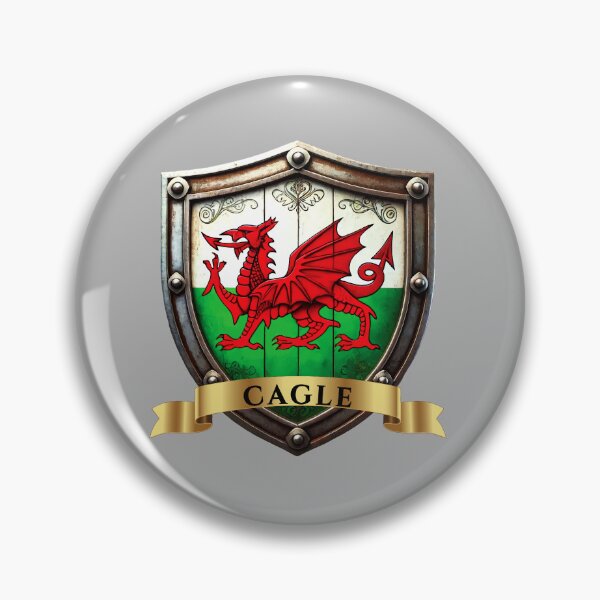 Item preview, Cagle Welsh Heritage Crest Shield designed and sold by Highlandkings.