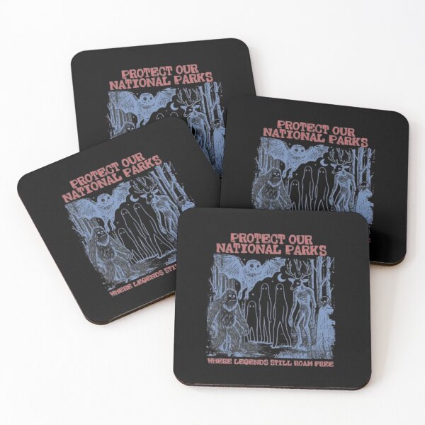 Item preview, Cryptid National Parks -  protect our national park where legends still roam free designed and sold by roartusa.