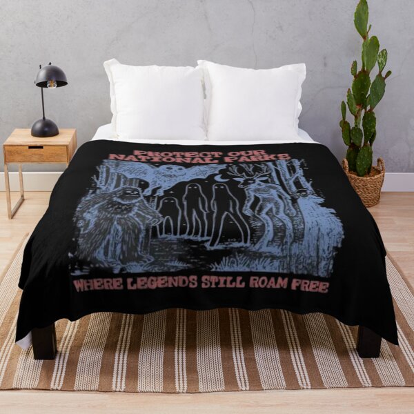 Item preview, Cryptid National Parks - protect our national park where legends still roam free designed and sold by roartusa.