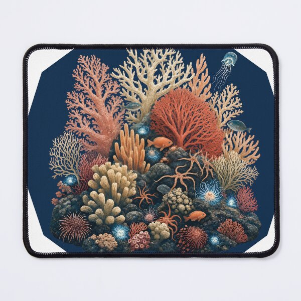 Item preview, coral reef art designed and sold by introvertarts.
