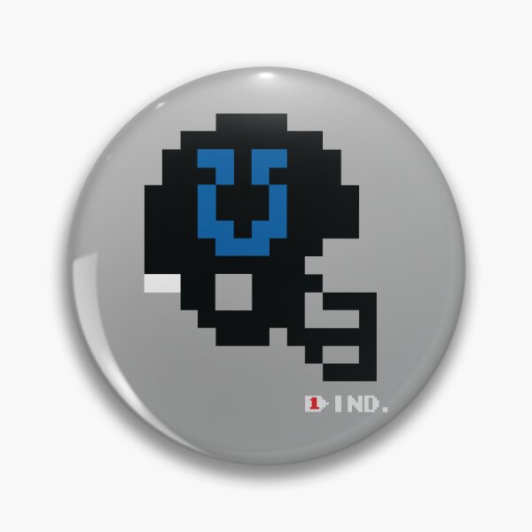 Artikelvorschau, Colts Black Alternate Tecmo Bowl Helm entworfen und verkauft von TecmoBowlSports.