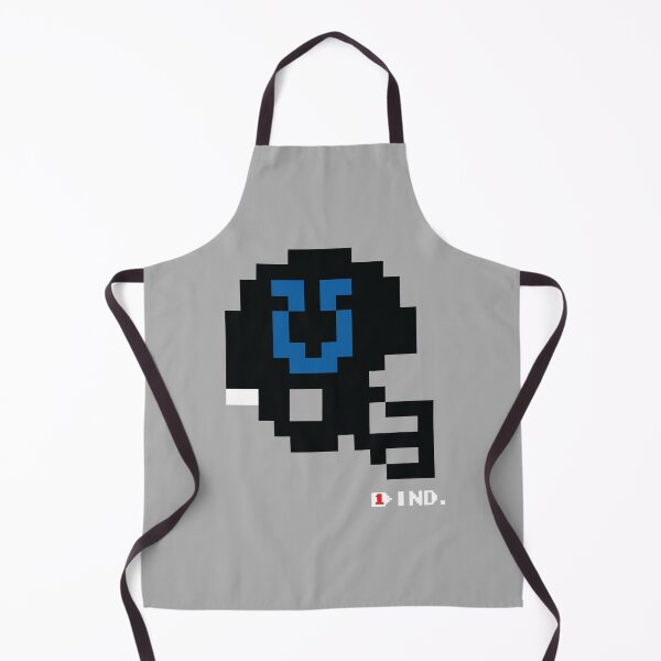 Item preview, Colts Black Alternate Tecmo Bowl Helmet designed and sold by TecmoBowlSports.