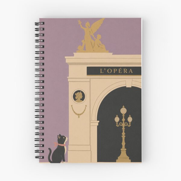 Item preview, L'Opéra — Tuxedo Cat at the Paris Opera House designed and sold by Clementine Club.