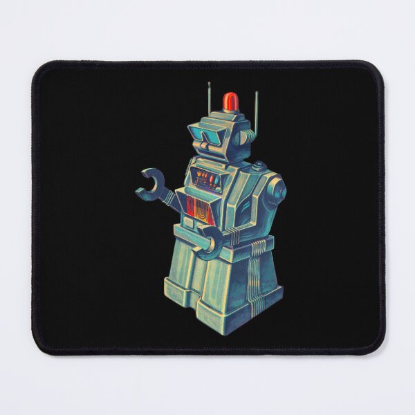 Item preview, Classic Battery Operated Robot Toy designed and sold by sunnywhimsy.