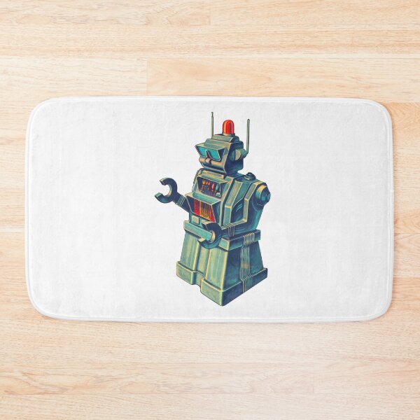 Item preview, Classic Battery Operated Robot Toy designed and sold by sunnywhimsy.