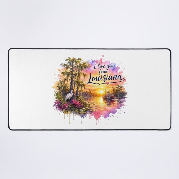 Item preview, Bayou Heartlight: Love from a Louisiana Sunrise designed and sold by BlissBlvdShop.