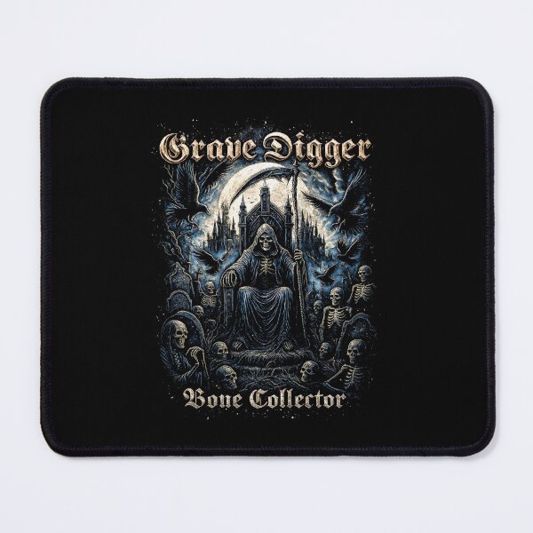Item preview, Grave Digger: Bone Collector Heavy Metal Artwork designed and sold by interdesigner.