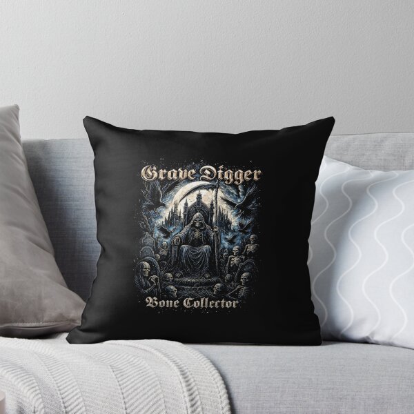 Item preview, Grave Digger: Bone Collector Heavy Metal Artwork designed and sold by interdesigner.