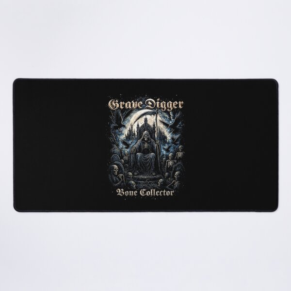 Item preview, Grave Digger: Bone Collector Heavy Metal Artwork designed and sold by interdesigner.