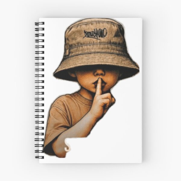 Item preview, Silent Boy in Bucket Hat Streetwear Graphic Art designed and sold by ArhaanFashions.