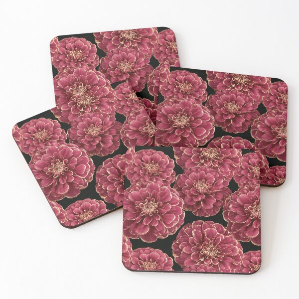 Item preview, Ornamental Zinnia  - Birth Flower Pattern - Gifts For Guys designed and sold by RoyalStarsPatts.