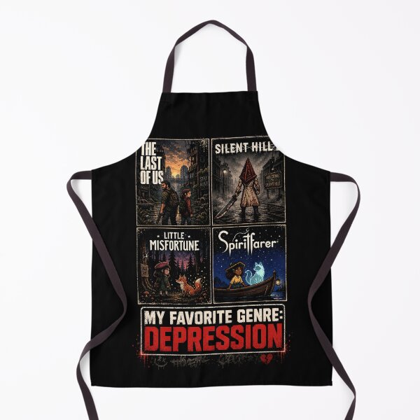 Item preview, Silent Hill 2, The Last Of Us - My Favorite Genre - Depression designed and sold by DrFumaStone.