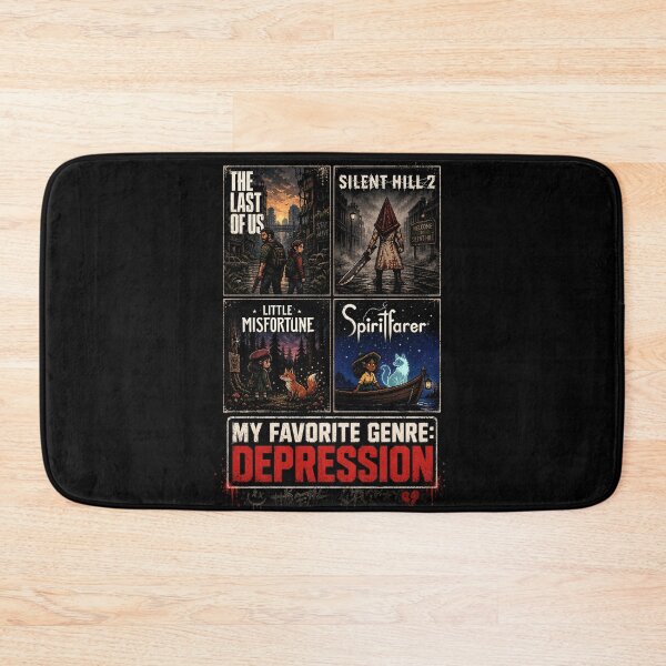 Item preview, Silent Hill 2, The Last Of Us - My Favorite Genre - Depression designed and sold by DrFumaStone.