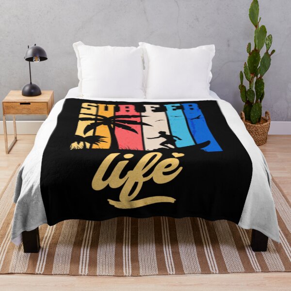 Item preview, Surf Life – Retro Tropical Beach Surfing Design designed and sold by MOCH- ART.