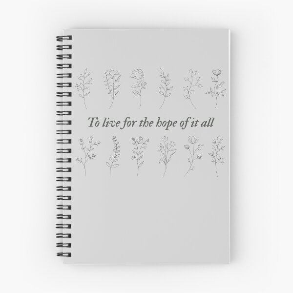 Item preview, To live for the hope of it all designed and sold by Moodline Store.