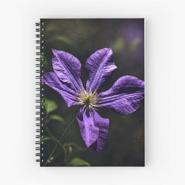 Item preview, Purple Clematis After Dark designed and sold by Kimberly Palmer.