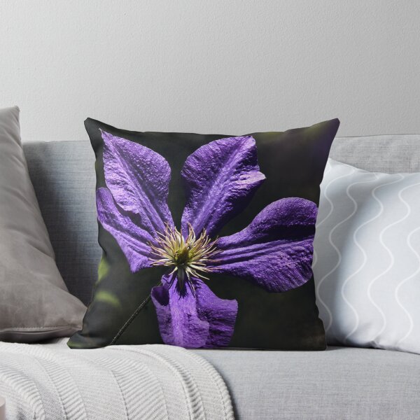 Item preview, Purple Clematis After Dark designed and sold by Kimberly Palmer.