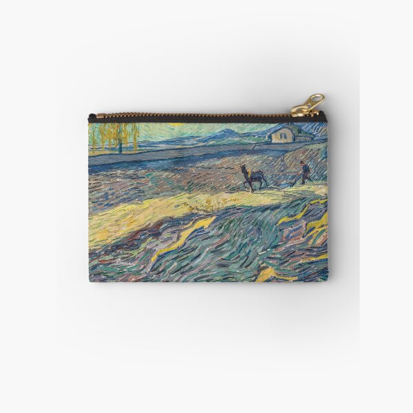 Item preview, Field with plowing farmers | Van Gogh designed and sold by Oliveirallan.