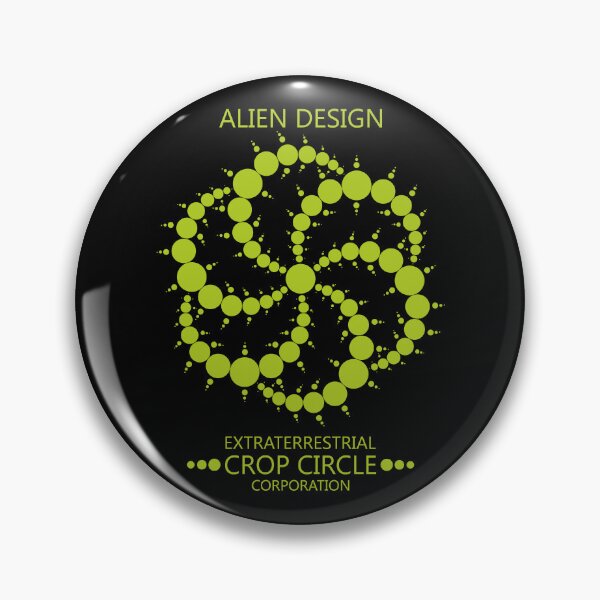 Item preview, Extraterrestrial Crop Circle Corporation Alien Design 9 designed and sold by MagicEyesOnly.